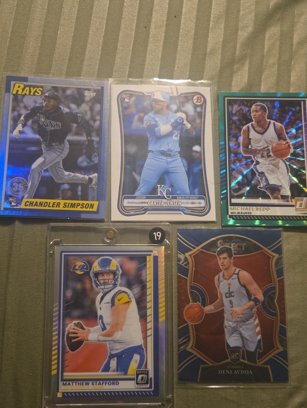 Panini 2024 Panini Donruss Optic Matthew Stafford #113 2024 Donruss Optic